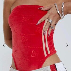 Jaded London Women's Red Bodysuit (0)